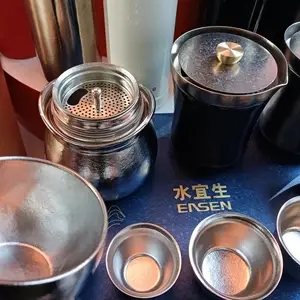 西安钛茶壶 苏泊尔纯钛咖啡壶批发
