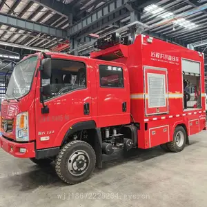 东风华神4*4远程供水管线车 四驱布管车水带敷设车