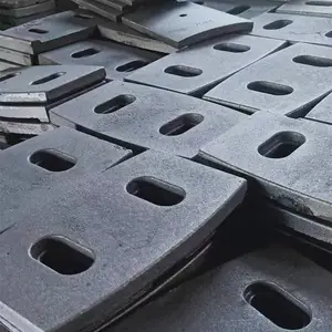 高锰钢材质耐磨件【河南金龙源搅拌机叶片】【郑州友城搅拌机叶片】
