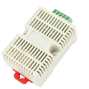 建大仁科温湿度传感器温湿度计modbus变送器卡轨工业级RS-WS-***-8