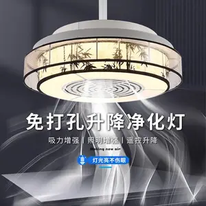 供应SJF-D3-X1 森吉风可定制新中式内循环棋牌室吸烟灯