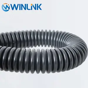 威联科 PA12高波纹管机器人阻燃管线包软管V0