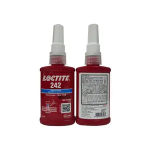 乐泰螺绞锁固LOCTITE242螺丝螺栓防松胶 厌氧中粘度可拆卸胶水 50ml
