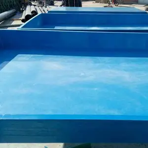 玻璃钢养鱼池 玻璃钢鱼池制品
