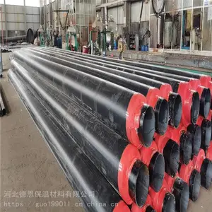抚顺市聚氨酯预制直埋热水输送保温管定制