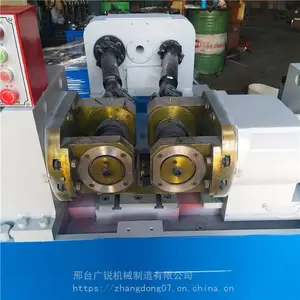 广锐机械螺纹钢筋滚丝机 液压圆钢滚丝机 小型全自动钢筋丝杆机