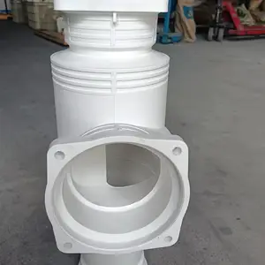 新逸增强玻纤聚丙烯FRPP柔性承插法兰连接静音排水管