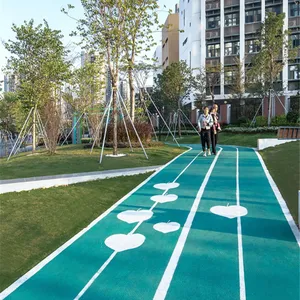 2022年零上温度可以预约彩色透水混凝土施工啦