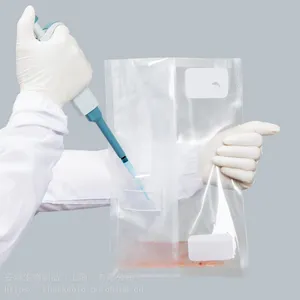 安科一次性无菌滤网均质袋PX0020半张滤网下拉撕口