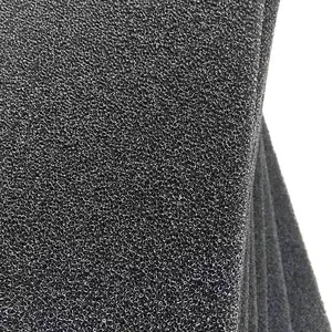 黑白网状泡沫防尘透气散热塑料垫聚氨酯过滤海绵机箱变频柜滤网