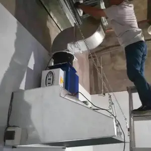 江背饭店排烟系统加工制作 长沙霞科厨房设备有限公司