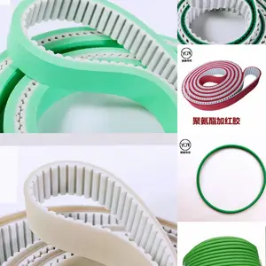 御秦 PU 开口同步带 耐磨抗拉伸开口皮带 物流分拣、新能源组装生产线传动配件