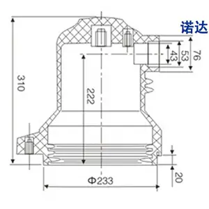 CH3-10Q/250 2500-3150A���ù�ͷ�пɴ�ͭ�Ŵ����130mm