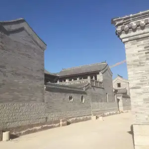 京派四合院小亭泥大亭泥枭砖混砖打磨青砖片
