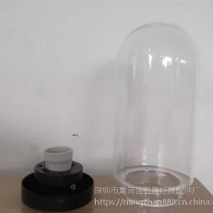 透明圆柱形塑料灯罩外壳,LED球泡灯圆形灯罩配件,HY-2417,灯具塑胶灯罩,透明柱形圆形灯罩