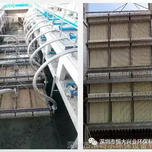 国内一线品牌MBR平板膜 弦纹MBR中空纤维帘式膜元件合成板式膜