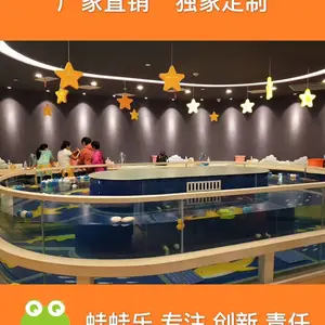 2021年款钢化玻璃游泳池,全透明婴儿游泳池,防爆池,冲浪、恒温