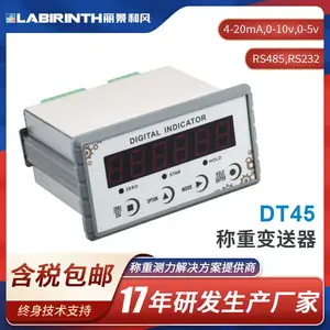 丽景DT45称重显示仪表 称重控制器 称重变送器 数字变送器