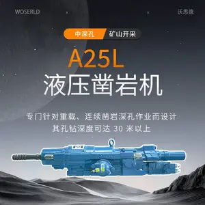 沃思德A25L液压凿岩机硬岩矿山和中深孔钻车配套工作冲击力强