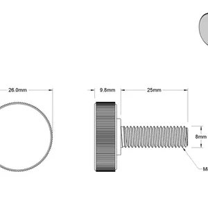  Mcmaster-carr96016A485塑料头翼形螺钉