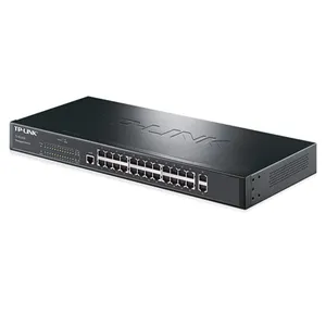 TP-Link TL-SL3226 24百兆口+2个千兆自适应RJ45端口二层网管交换机