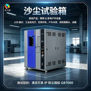 沙尘试验机|车灯耐砂尘可靠性测试设备?皓天鑫