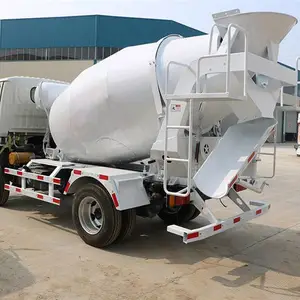 重汽3方小型混凝土搅拌车 搅拌罐车