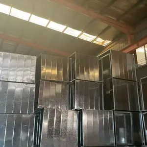 镀锌钢板风管 风管 镀锌风管 镀锌铁皮 角铁风管 共板风管 0.5mm 0.6mm 0.75mm 1.0mm 1.2mm 1.5mm