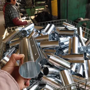 亿迈厂家直销料线配件 镀锌喉箍 一体管卡