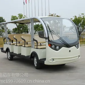 广西南宁扶绥14人座电动接待车