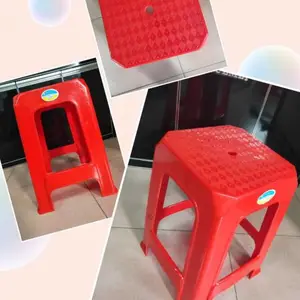 成人客厅凳子塑料凳子 家用板凳加厚凳子塑胶 小方凳塑料櫈子方凳
