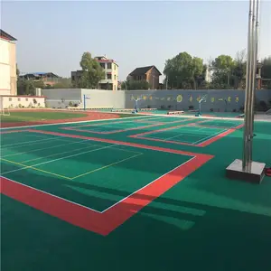软塑悬浮地板 耐磨升级款式TPR弹性体地面铺装材料