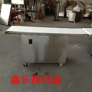 不想用摆盘机可以用拉缝机代替 方圆馒头生产线厂家 山东鑫乐源蒸馒头全套设备厂家 馒头整形机