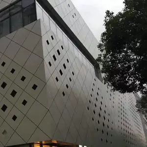 弧形烤漆铝单板H14-1100