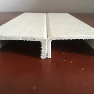 100mm玻璃钢槽钢 玻璃纤维槽钢 FRP槽钢