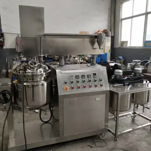 无锡厂家生产膏霜类油水混合用ZJR-50L化妆品乳化机