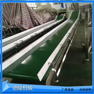 皮带输送机 平面传送带输送线 电商快递分拣线 爬坡机流水线 非标定制