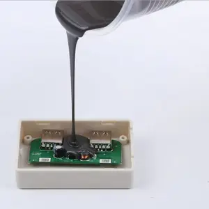 黑色环氧树脂灌封胶电源导热灌封胶有机硅胶环氧AB胶