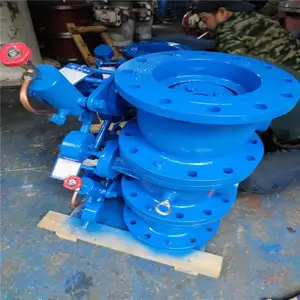 DHH44X-10P 微阻缓闭消声止回阀 不锈钢蝶式逆止阀 上海渤工