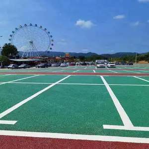 眉山 彩色透水混凝土材料 压模地坪 透水砼材料
