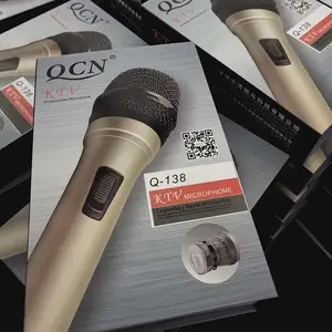 清脆鸟科技源头工厂Q-138专业有线动圈麦克风KTV户外演出唱歌话筒