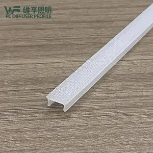 LED配件线条棱晶灯罩流水灯蜂窝灯罩防眩压花灯罩pc条形压花罩