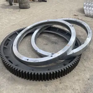 齿轮加工 球磨机大齿轮 齿圈齿轮加工定制 可来图加工 铭煊机械