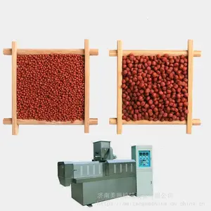 整条高蛋白鲍鱼饲料生产线 膨化海参饲料加工机器设备