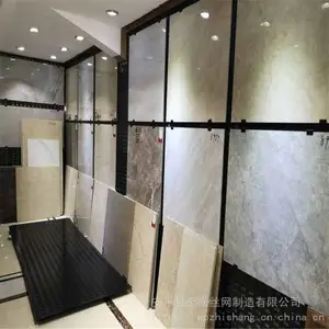 墙面瓷砖展示挂钩 地板砖展架 瓷砖冲孔板展示架厂家【至尚】
