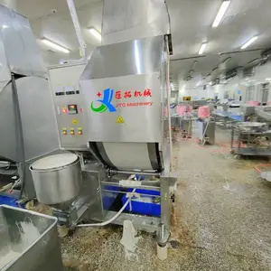 全自动转鼓式春卷皮生产线 仿手工芙蓉饼薄饼皮 自动成型一键生产