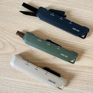 kokuyo国誉开箱剪刀办公剪刀创意多功能拆箱刀不易粘胶便携两用剪