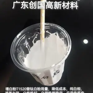 增白粉替钛白粉 降低成本 纯白相 耐黄变 分散性好 遮盖力强