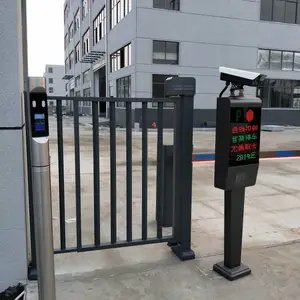 蒙阴沂南智慧社区人行通道闸广告门 临沂栅栏门道闸