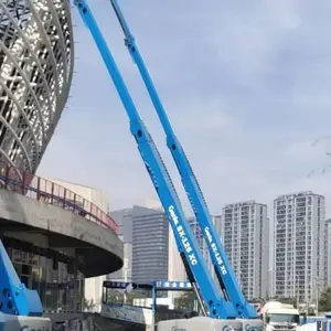 幕墙安装用的20米高空作业车 电动曲臂车包月出租